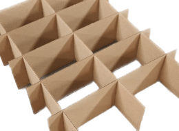 Plaque de carton ondulé pour protection et calage