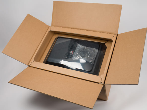 Solution d'emballage Sealed Air Korrvu pour sécurisation de produits pendant le transport